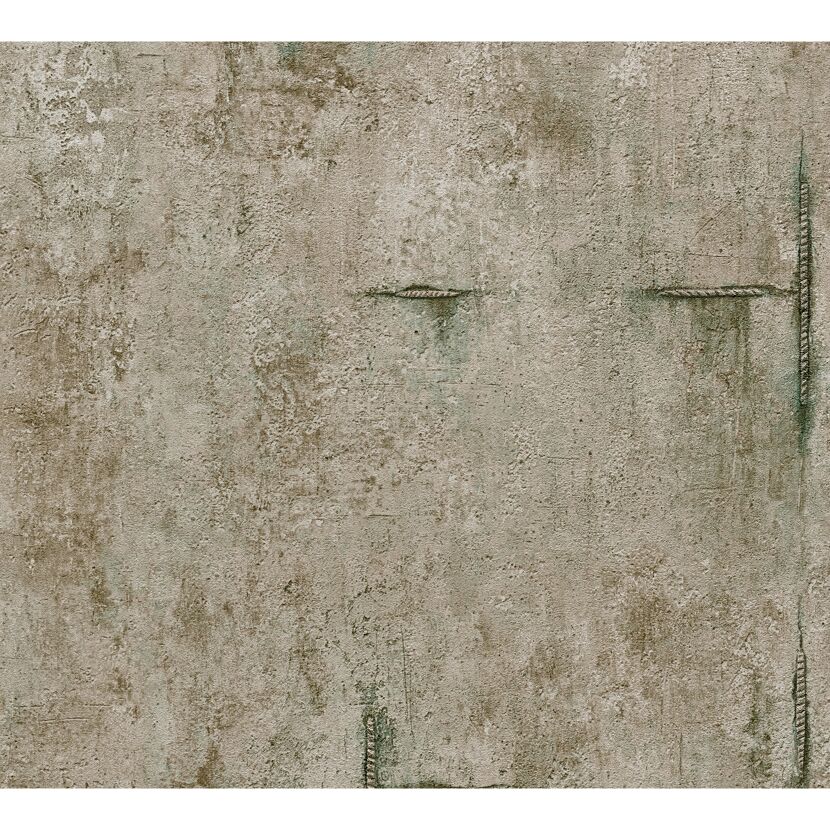 Vliestapete 'CosmoLiving by Cosmopolitan' Beton grün 10,05 x 0,53 m