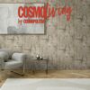 Vliestapete 'CosmoLiving by Cosmopolitan' Beton grün 10,05 x 0,53 m