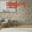 Vliestapete 'CosmoLiving by Cosmopolitan' Beton grün 10,05 x 0,53 m