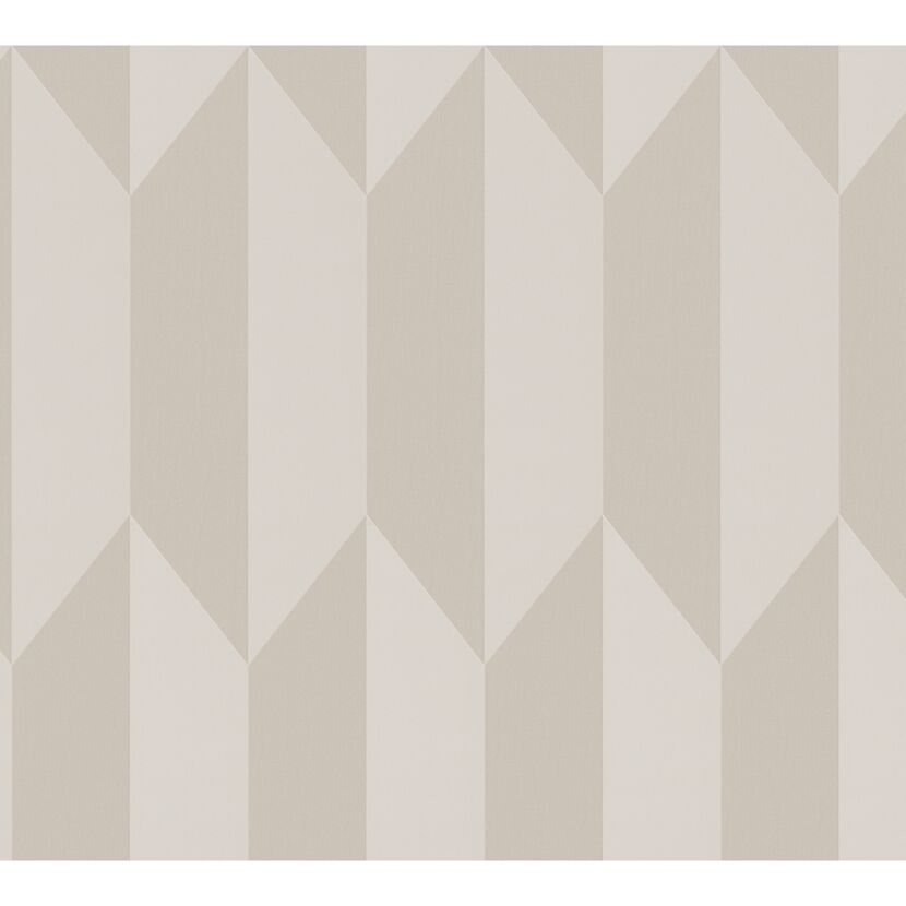 Vliestapete 'CosmoLiving by Cosmopolitan' Grafik Raute beige 10,05 x 0,53 m
