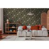 Vliestapete 'CosmoLiving by Cosmopolitan' Palmenblätter schwarz/gold 10,05 x 0,53 m