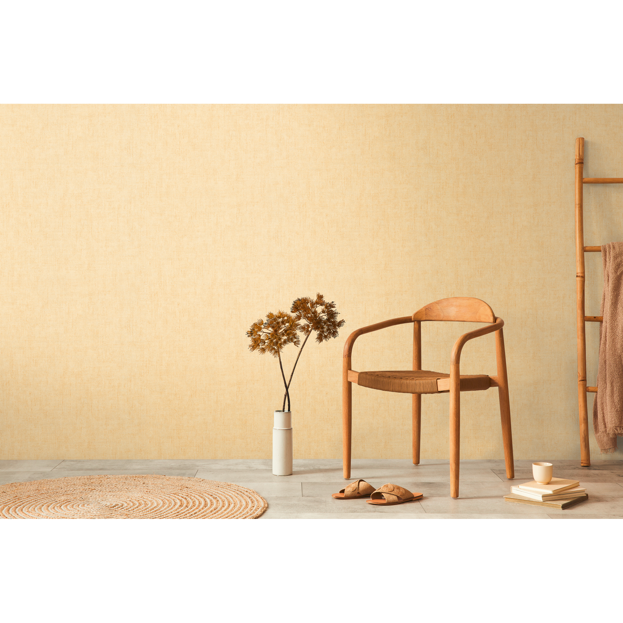 Vliestapete 'CosmoLiving by Cosmopolitan' Uni beige 10,05 x 0,53 m