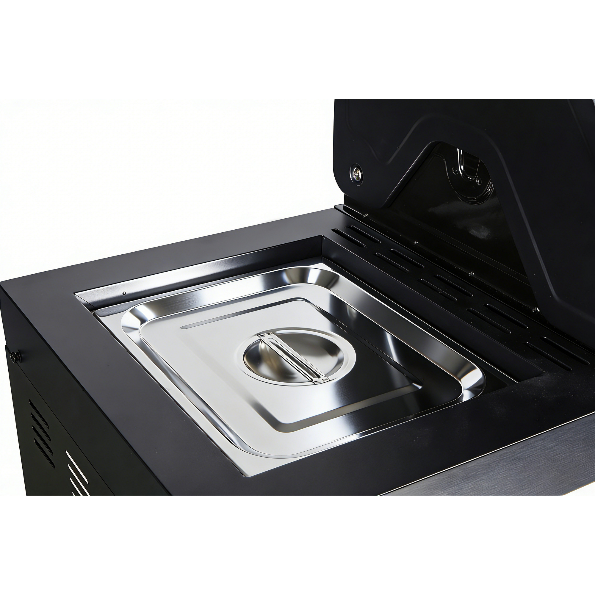 Gasgrill 'Augusta' silbern 4+1 Brenner 17 kW 150,5 x 116,5 x 58 cm