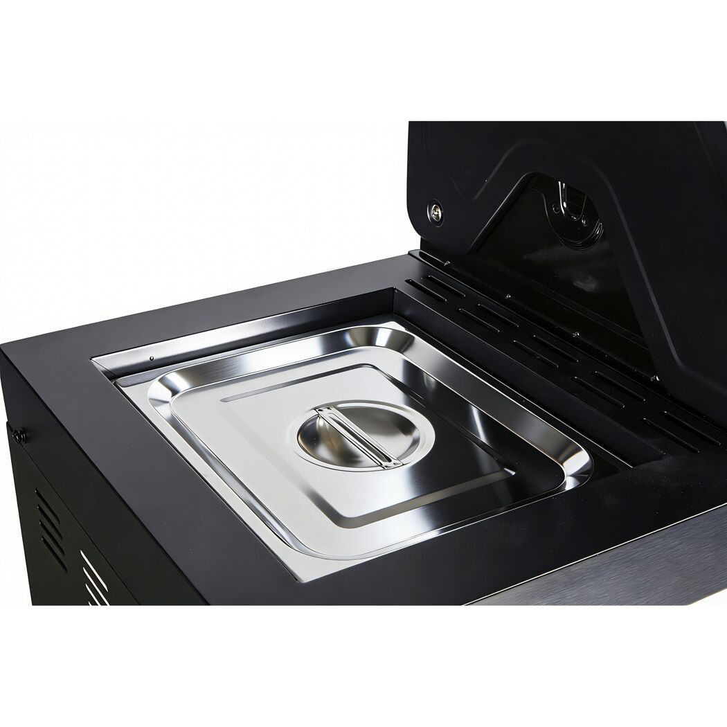 Gasgrill 'Augusta' silbern 4+1 Brenner 17 kW 150,5 x 116,5 x 58 cm