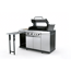Gasgrill 'Augusta' silbern 4+1 Brenner 17 kW 150,5 x 116,5 x 58 cm