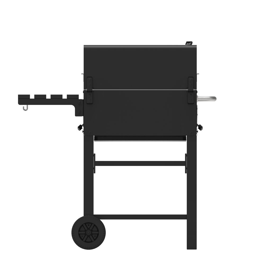 Holzkohlegrill 'Ontario II' schwarz 100 x 105 x 47 cm