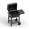 Holzkohlegrill 'Ontario II' schwarz 100 x 105 x 47 cm
