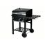 Holzkohlegrill 'Ontario II' schwarz 100 x 105 x 47 cm