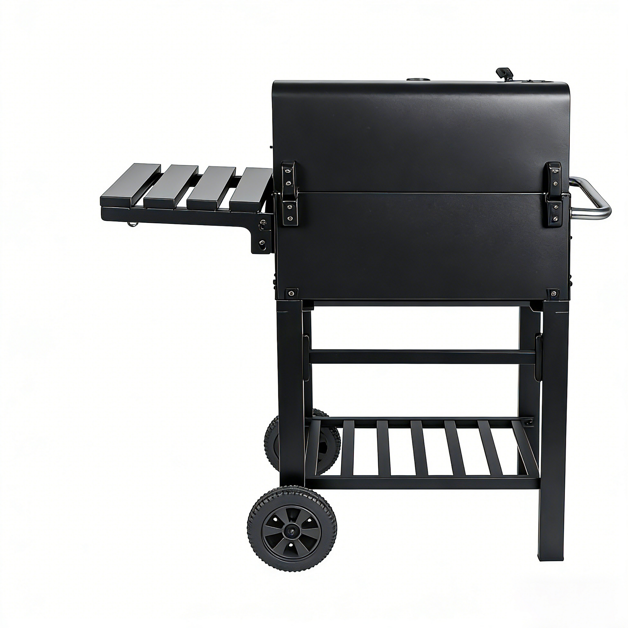 Holzkohlegrill 'Ontario II' schwarz 100 x 105 x 47 cm