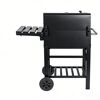 Holzkohlegrill 'Ontario II' schwarz 100 x 105 x 47 cm