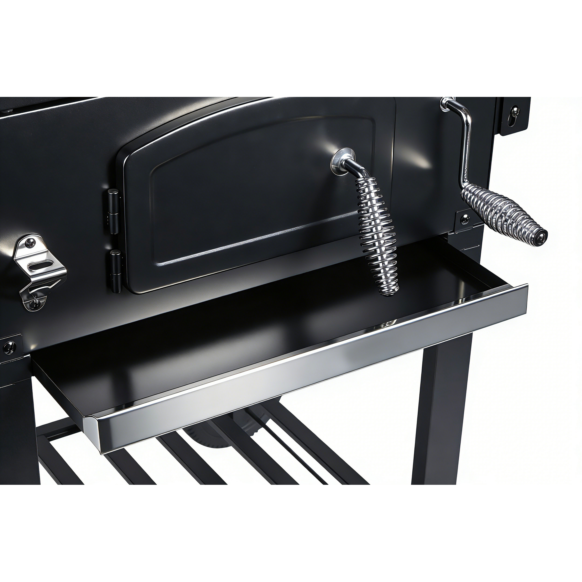 Holzkohlegrill 'Ontario II' schwarz 100 x 105 x 47 cm