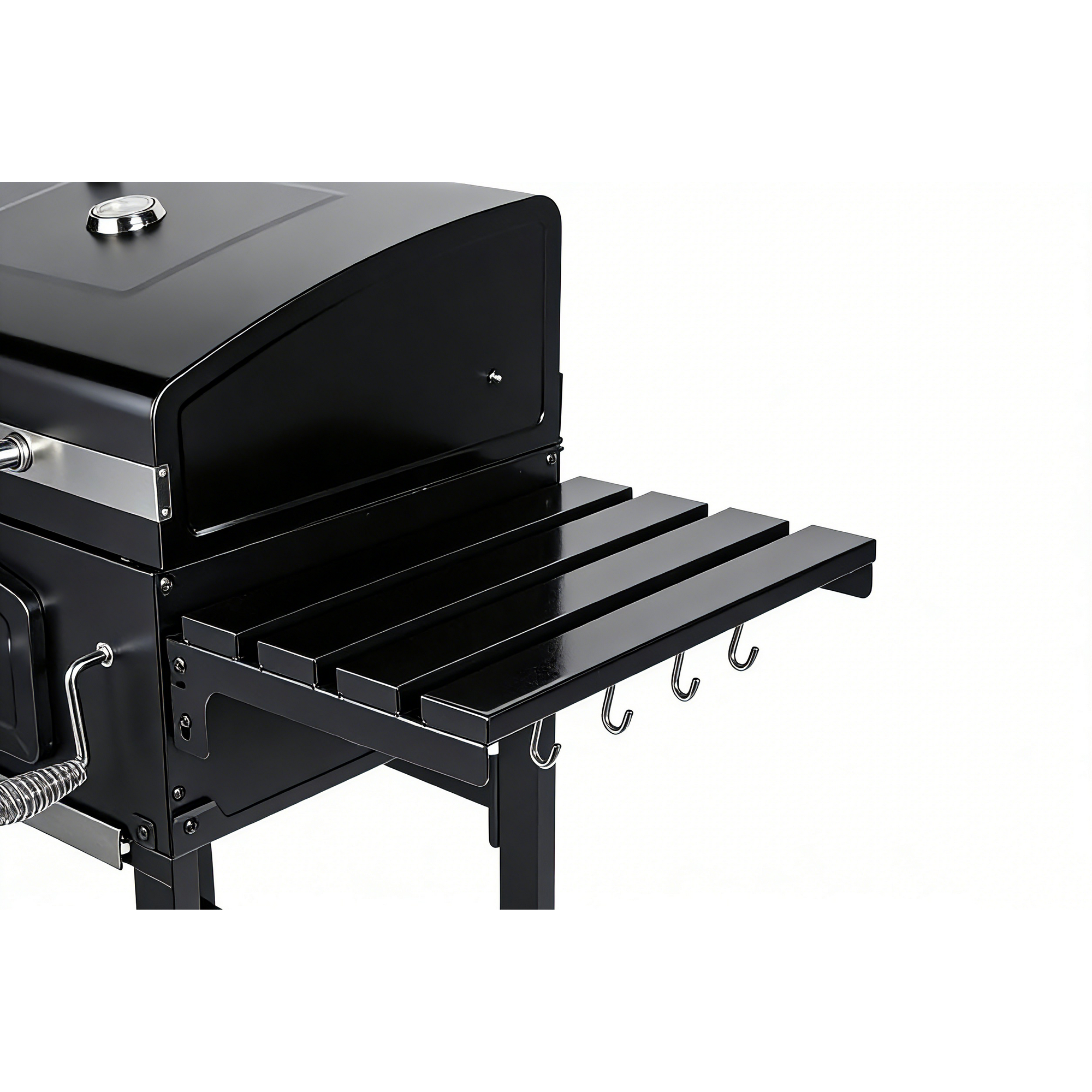 Holzkohlegrill 'Ontario II' schwarz 100 x 105 x 47 cm