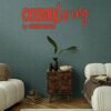 Vliestapete 'CosmoLiving by Cosmopolitan' Uni petrol 10,05 x 0,53 m