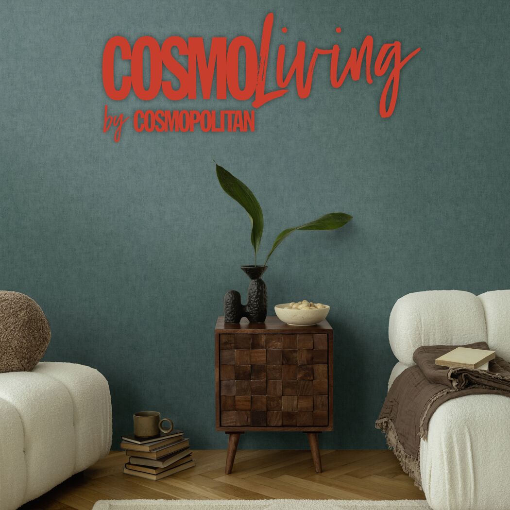 Vliestapete 'CosmoLiving by Cosmopolitan' Uni petrol 10,05 x 0,53 m