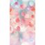 Vliestapete 'CosmoLiving by Cosmopolitan' Fading Flora Blätter rosa 3-teilig 1,59 x 2,8 m