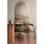 Vliestapete 'CosmoLiving by Cosmopolitan' Clay Mirage Rundbogen Landschaft beige 3-teilig 1,59 x 2,8 m
