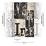 Vliestapete 'CosmoLiving by Cosmopolitan' Newspaper beige/schwarz 3-teilig 1,59 x 2,8 m