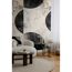 Vliestapete 'CosmoLiving by Cosmopolitan' Circles geometrische Formen beige/schwarz 3-teilig 1,59x2,8 m