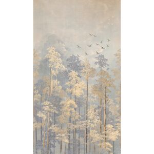 Vliestapete'CosmoLiving by Cosmopolitan' Natures Awaking Bäume beige 3-teilig 1,59 x 2,8 m