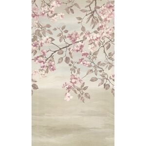Vliestapete 'CosmoLiving by Cosmopolitan' Suspending Spring Kirschblüten rosa 3-teilig 1,59 x 2,8 m