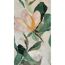 Vliestapete 'CosmoLiving by Cosmopolitan' Lush Blossom Blüte grün/rosa 3-teilig 1,59 x 2,8 m