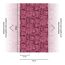 Vliestapete 'CosmoLiving by Cosmopolitan' Palma Magenta Palmenblätter pink 3-teilig 1,59 x 2,8 m