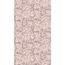 Vliestapete 'CosmoLiving by Cosmopolitan' Palma Pink Palmenblätter rosa 3-teilig 1,59 x 2,8 m