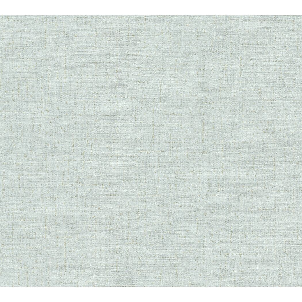 Vliestapete 'CosmoLiving by Cosmopolitan' Uni Punkte hellblau 10,05 x 0,53 m