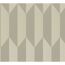 Vliestapete 'CosmoLiving by Cosmopolitan' Grafik Raute silber 10,05 x 0,53 m