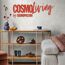 Vliestapete 'CosmoLiving by Cosmopolitan' Palmenblätter weiß 10,05 x 0,53 m