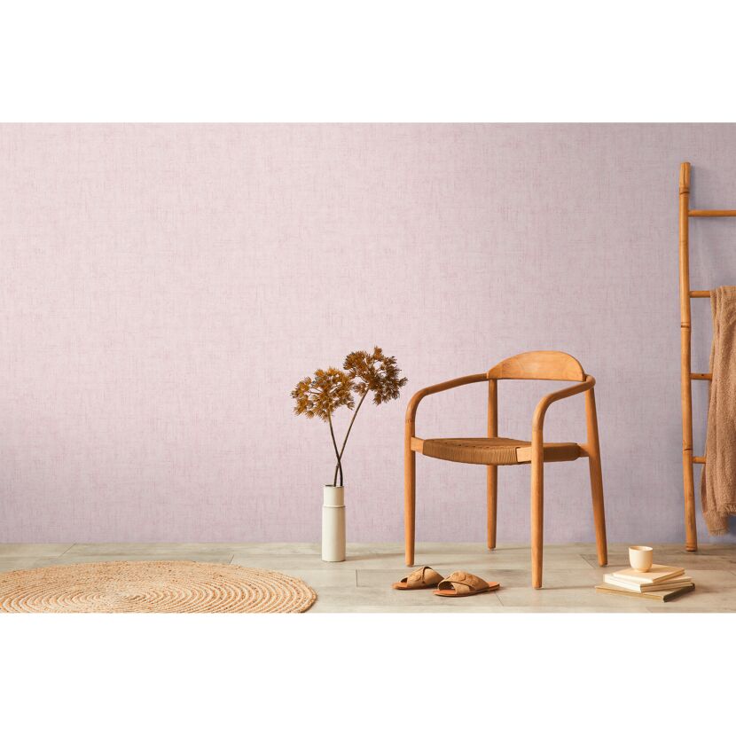 Vliestapete 'CosmoLiving by Cosmopolitan' Uni rosa 10,05 x 0,53 m