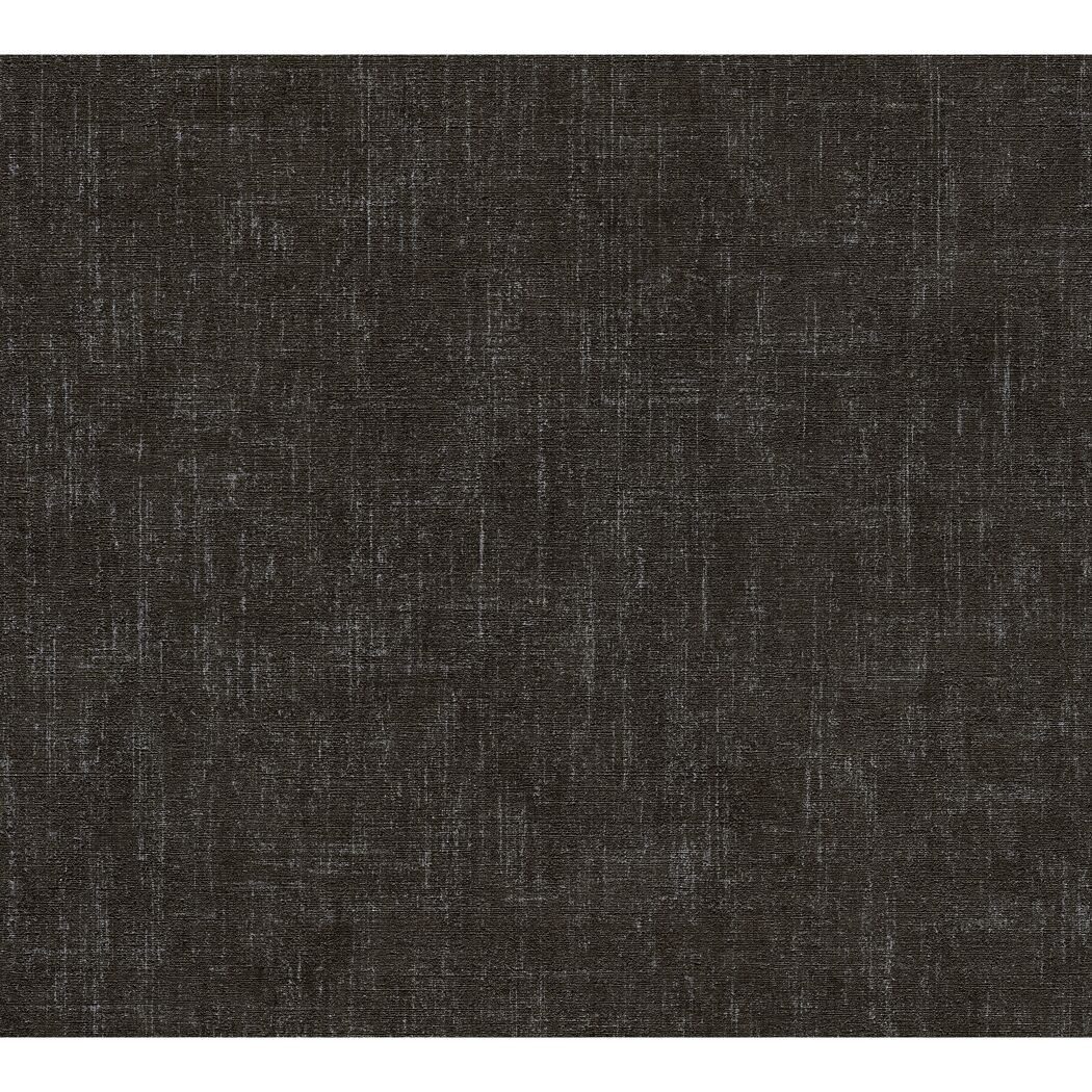 Vliestapete 'CosmoLiving by Cosmopolitan' Uni schwarz 10,05 x 0,53 m