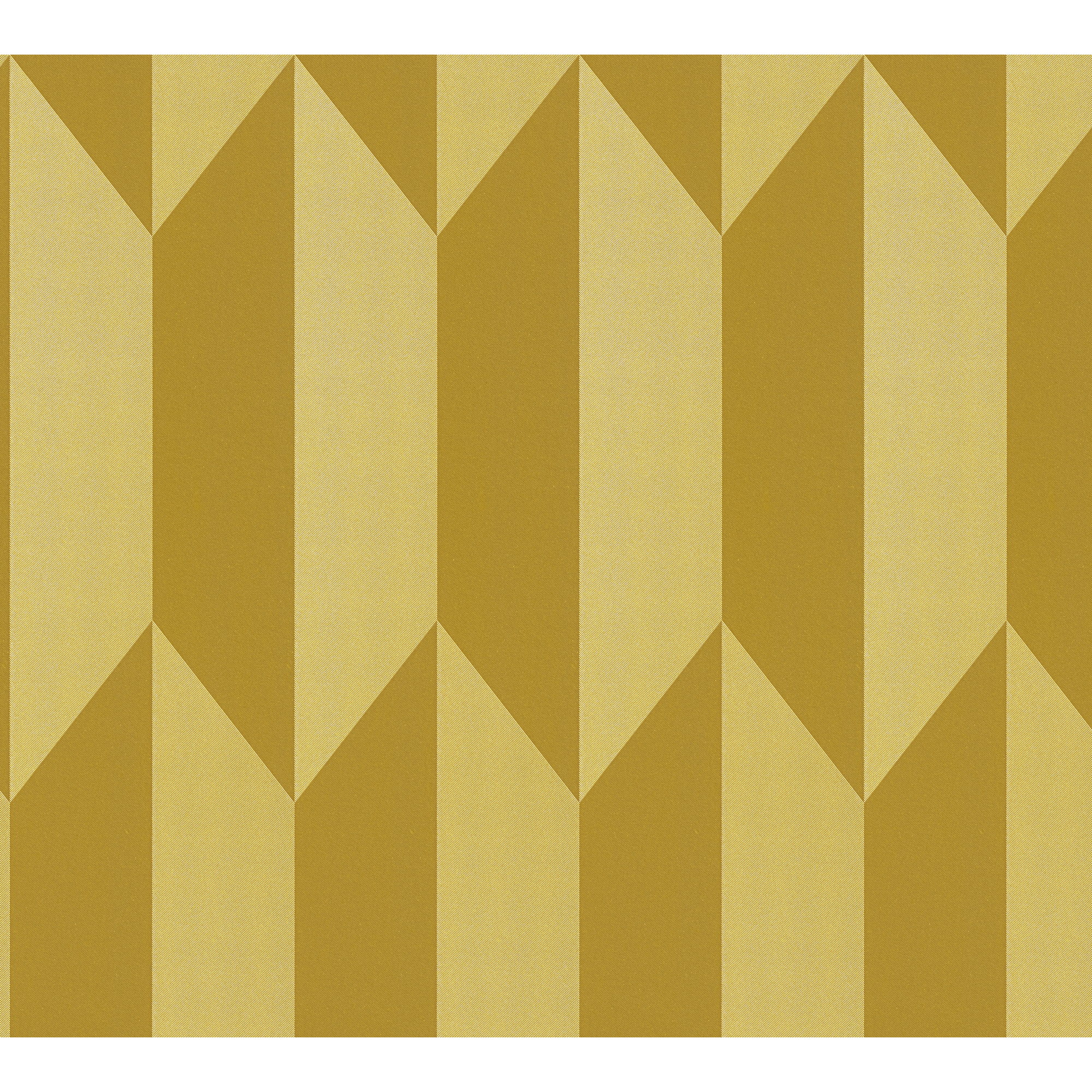 Vliestapete 'CosmoLiving by Cosmopolitan' Grafik Raute gold 10,05 x 0,53 m