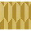 Vliestapete 'CosmoLiving by Cosmopolitan' Grafik Raute gold 10,05 x 0,53 m