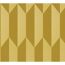 Vliestapete 'CosmoLiving by Cosmopolitan' Grafik Raute gold 10,05 x 0,53 m