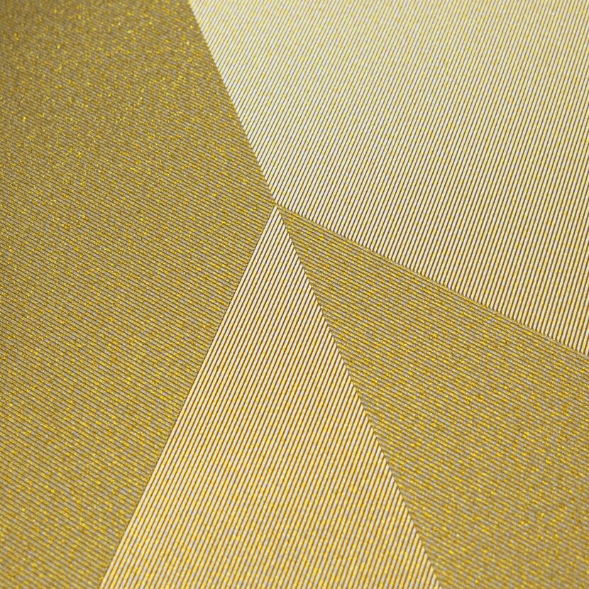Vliestapete 'CosmoLiving by Cosmopolitan' Grafik Raute gold 10,05 x 0,53 m