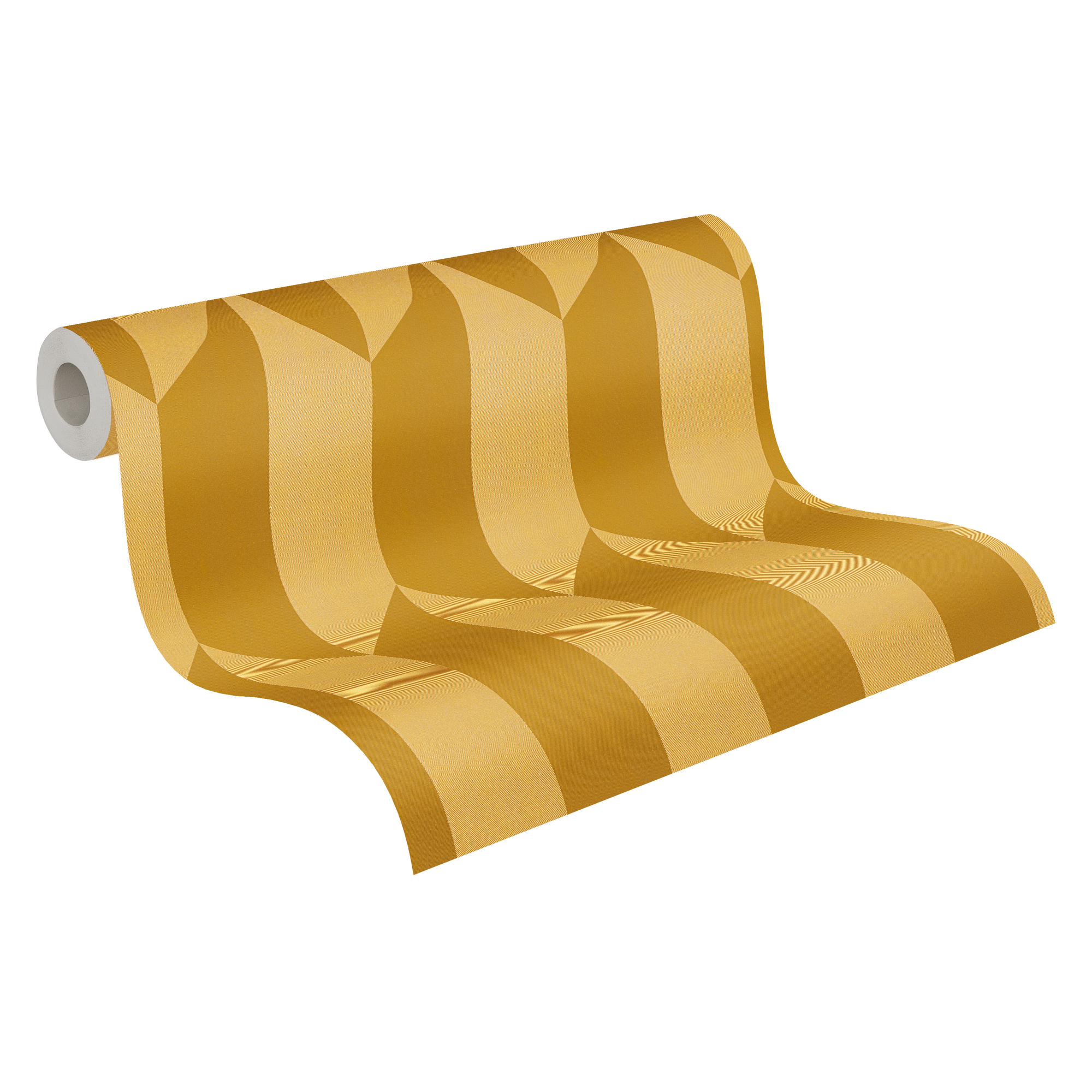 Vliestapete 'CosmoLiving by Cosmopolitan' Grafik Raute gold 10,05 x 0,53 m