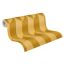 Vliestapete 'CosmoLiving by Cosmopolitan' Grafik Raute gold 10,05 x 0,53 m