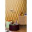 Vliestapete 'CosmoLiving by Cosmopolitan' Grafik Raute gold 10,05 x 0,53 m