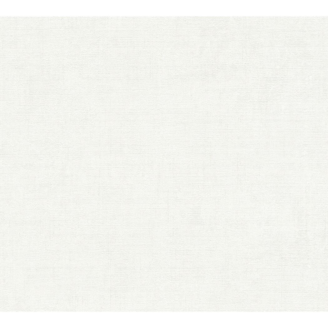 Vliestapete 'CosmoLiving by Cosmopolitan' Uni weiß 10,05 x 0,53 m
