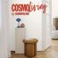 Vliestapete 'CosmoLiving by Cosmopolitan' Uni weiß 10,05 x 0,53 m