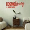 Vliestapete 'CosmoLiving by Cosmopolitan' Uni grün 10,05 x 0,53 m