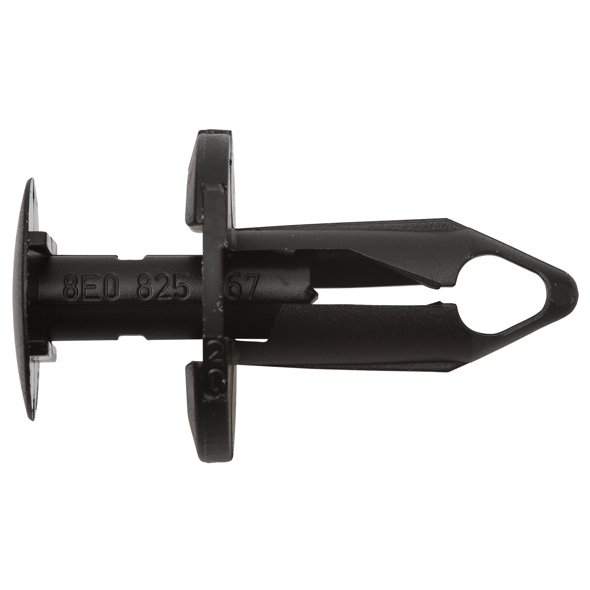 Kunststoffspreizniete schwarz Volkswagen 8E0825267, 5 Stück