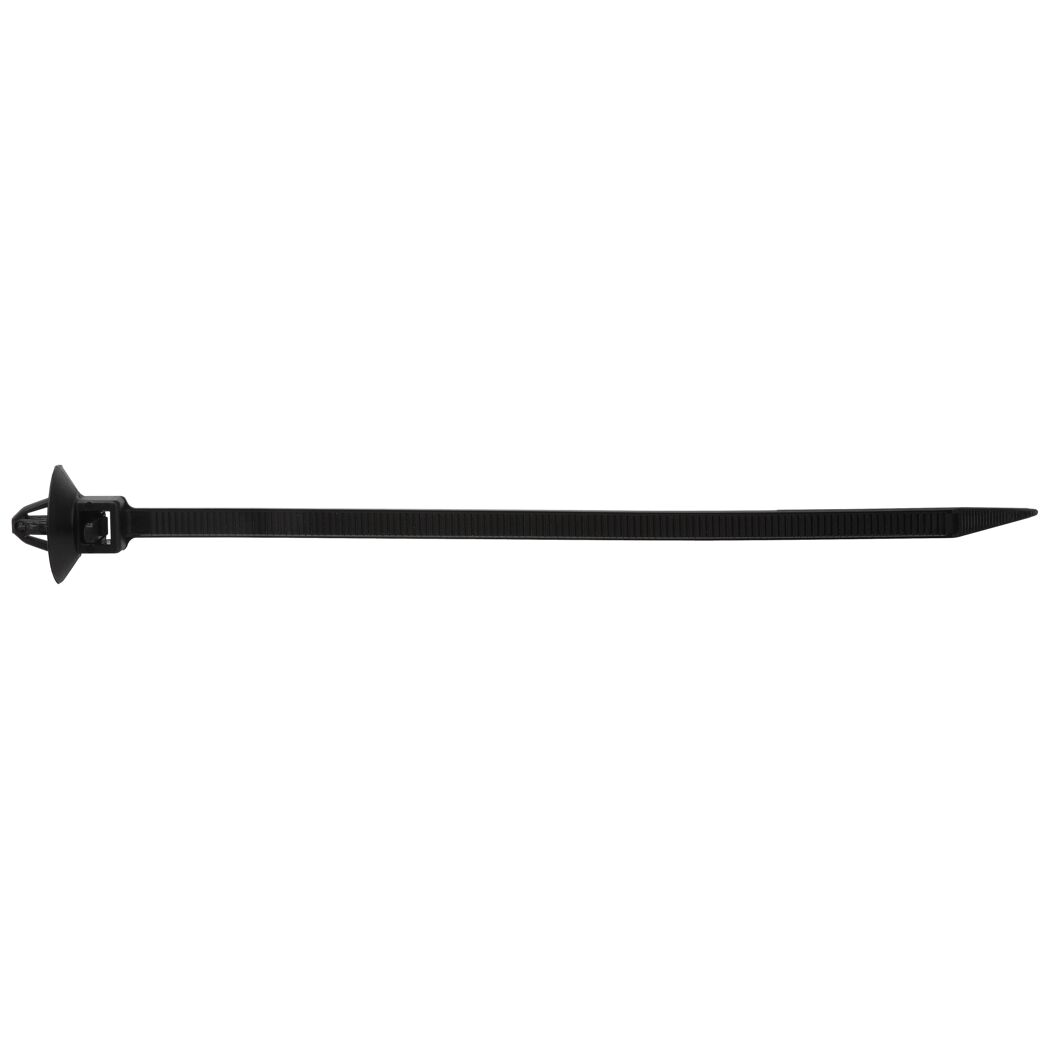 Kabelbinder mit Fuß schwarz 140 mm, für Volkswagen