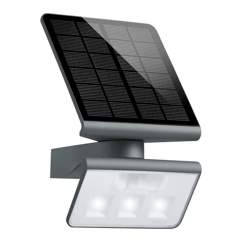 Solarleuchte 'Xsolar L-S ONE' anthrazit mit Bewegungsmelder