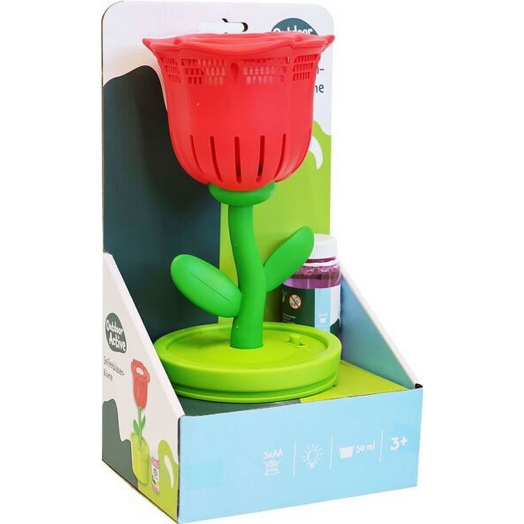 Seifenblasen-Blume 'Outdoor active' in Verpackung