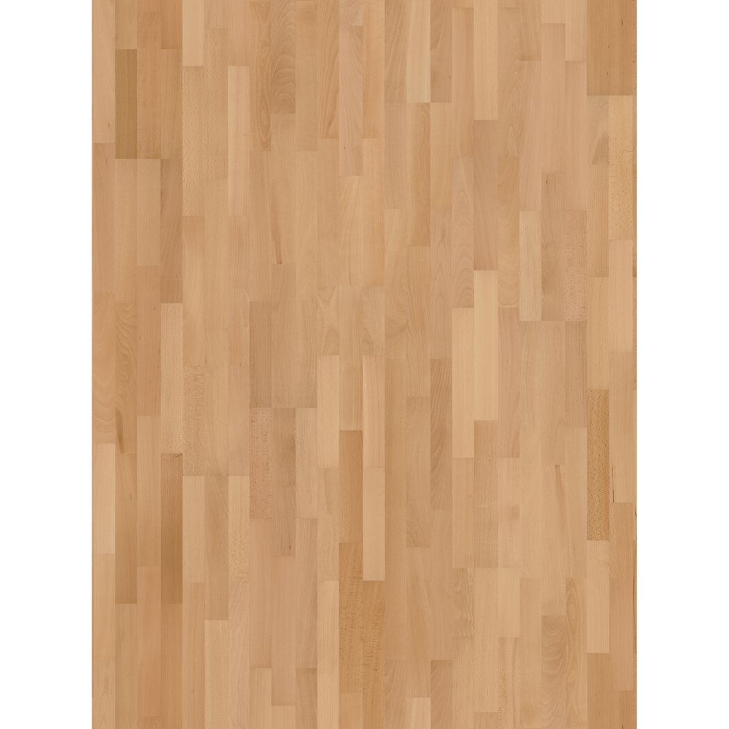 Parkett 'Basic 11-5' Buche Natur lackversiegelt matt 11,5 mm