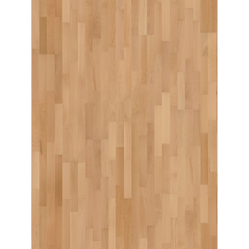 Parkett 'Basic 11-5' Buche Natur lackversiegelt matt 11,5 mm