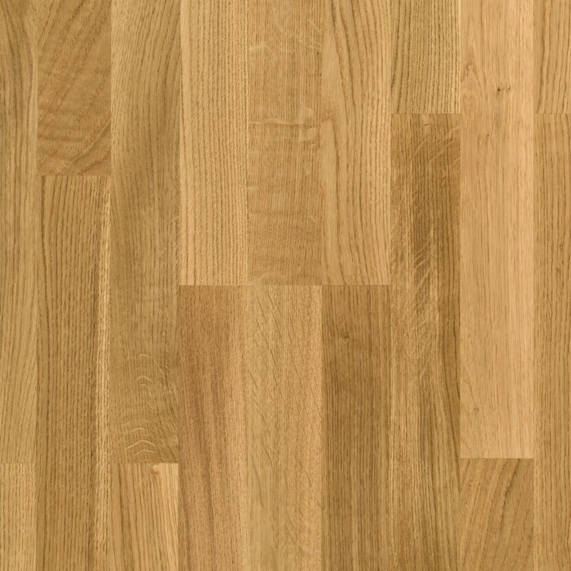 Parkett 'Basic 11-5' Eiche Natur lackversiegelt matt 11,5 mm
