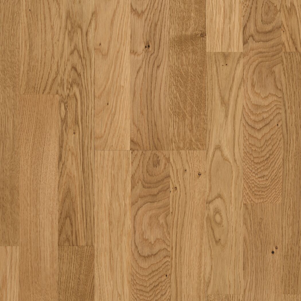 Parkett 'Basic 11-5' Eiche astig lackversiegelt 11,5 mm